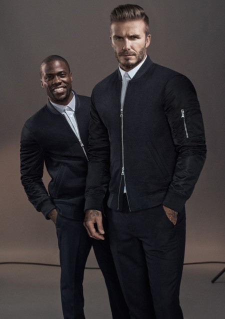 David Beckham y Kevin Hart interpretan al alimón la nueva campaña de H&M Modern Essentials 2015