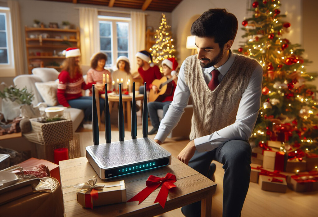Nueve cosas que hago en el router para que Internet funcione mucho mejor cuando voy a casa de familiares en Navidad