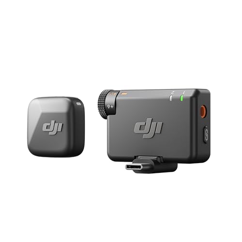 DJI Mic Mini, micrófono inalámbrico, superligero, Audio de Alta Calidad, cancelación de Ruido