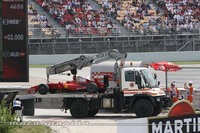 Ferrari se sume en la crisis