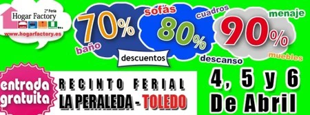 La 2ª edición de ´Hogar Factory` en Toledo este fin de semana