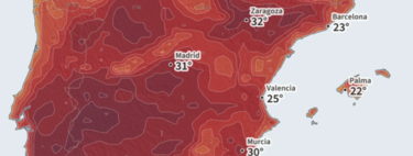 AEMET is clear that the situation is getting complicated: Spain is going to go from a pre-spring time in a week to a "african heat" in the next