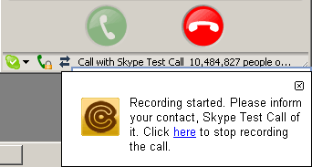 Call Graph, graba las conversaciones de Skype