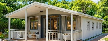 Amazon liquida una casa prefabricada plegable con dormitorio, cocina y baño por menos de 7.500 euros 