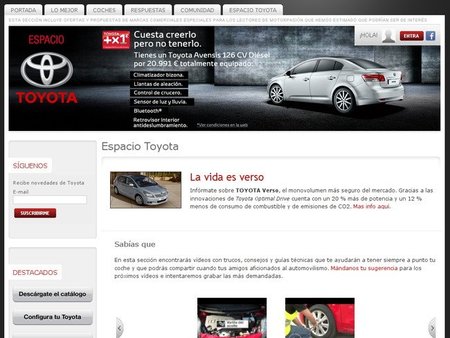 Os presentamos el Espacio Toyota en Motorpasión
