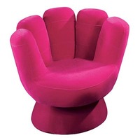 Coloridos sillones para la habitación de los niños