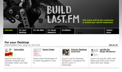 Last.FM lanza Build Last.FM, con la música a todas partes