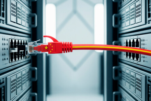 Motivo do apagão de internet na China ainda está sendo investigado | Imagem: Leon Seibert, Xataka com Gemini 2.5