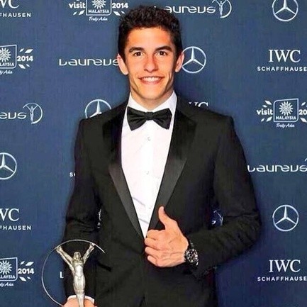 Marc Márquez gana el Premio Laureus World Breakthrough