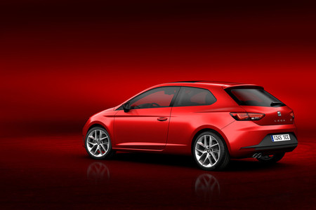 Seat leon coupe lateral