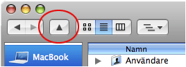 UP: Añade un botón de navegación a Finder