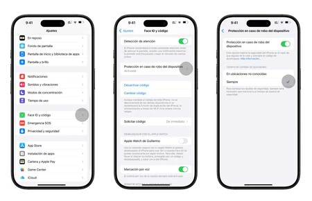 iPhoneの盗難防止モード