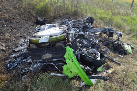 Dolorpasión™ es estrellarse a 312 km/h en un Lamborghini Huracán...y grabarlo en vídeo