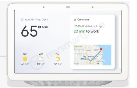 Google Home Hub: este podría ser el altavoz con pantalla de Google para competir con el Amazon Echo Show