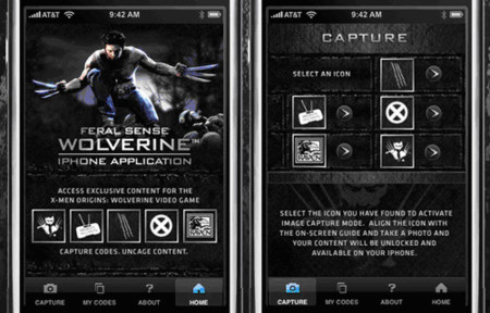 Feral Sense para iPhone, desbloqueando extras de X-Men Origins: Wolverine