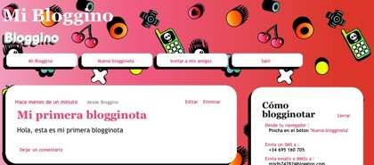 Bloggino, el "Twitter" para los más jóvenes