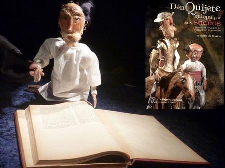 Teatro infantil: "Don Quijote galopa por sus sueños"