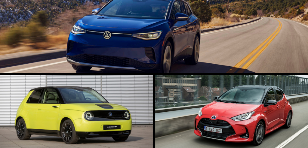 ¿Con cuál te quedas? Listos los tres finalistas para mejor auto del 2021 y dos de ellos son eléctricos