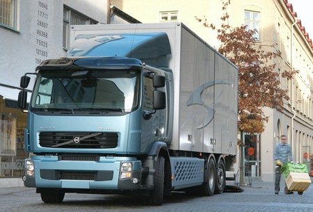 Volvo FE Hybrid, camión híbrido (diésel-eléctrico)