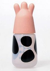 Biberón en forma de vaca