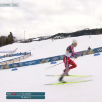 Tú piensas que corres rápido. En estos JJOO, Johannes Klæbo se ha empeñado en demostrarte que no