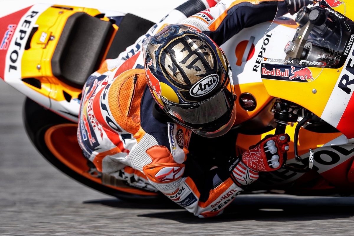 Dani Pedrosa resurge en el GP de la República Checa dominando la jornada del viernes
