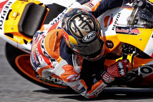 Dani Pedrosa resurge en el GP de la República Checa dominando la jornada del viernes