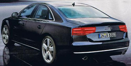 Audi A8 leaked