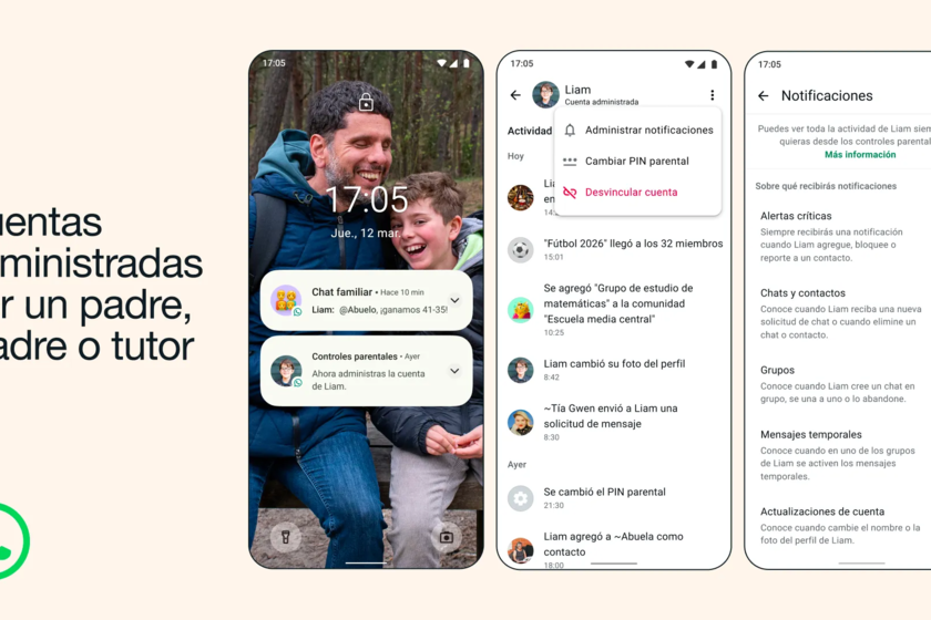 WhatsApp está pensada para mayores de 13 años: Meta acaba de lanzar cuentas administradas para preadolescentes