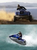 Quad y moto de agua en uno, el anfibio definitivo