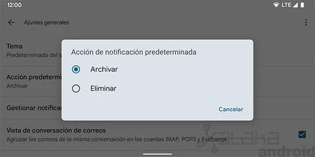 Gmail アクション通知