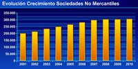 Las sociedades no mercantiles capean bien la crisis