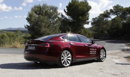 Tesla Model S prueba en Ibiza 11