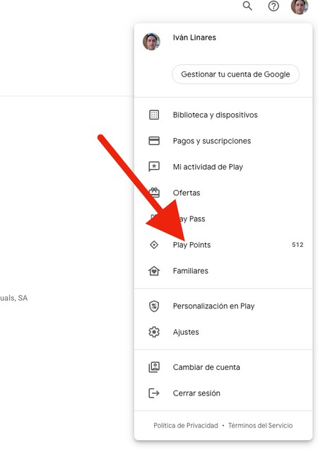 Play Points Navegador Web