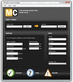 Media Converter SA Edition, la herramienta de escritorio de Media Converter