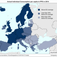 La riqueza por habitante en España sigue por debajo de la media europea