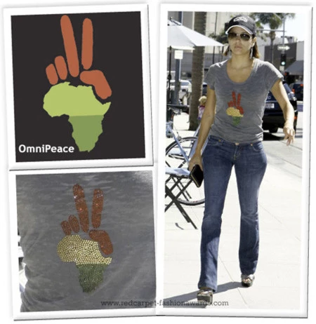OmniPeace, la camiseta con fines solidarios favorita de los famosos