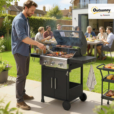 Outsunny Barbacoa De Gas