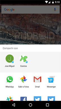 Google Messenger 1.5 añade soporte a Direct Share de Android Marshmallow