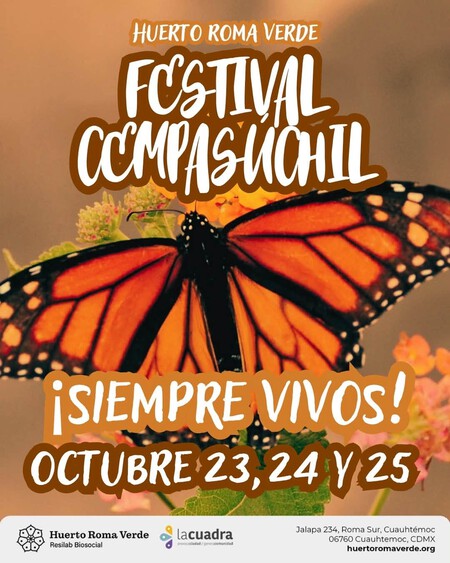 Huerto Roma Verde tendrá un Festival Cempasúchil con actividades gratuitas para conectar con la naturaleza este 24 y 25 de octubre