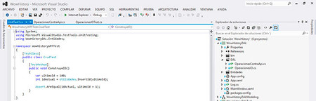 Truco, volver a Crear pruebas unitarias desde Visual Studio 2012