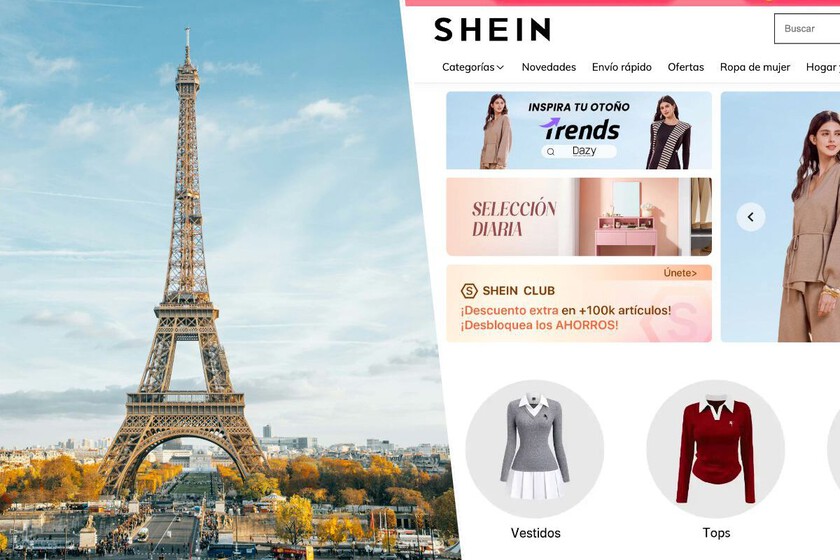 El país de la alta costura le planta cara al fast fashion: París se revuelve contra Shein en la apertura de su primera tienda física en Europa