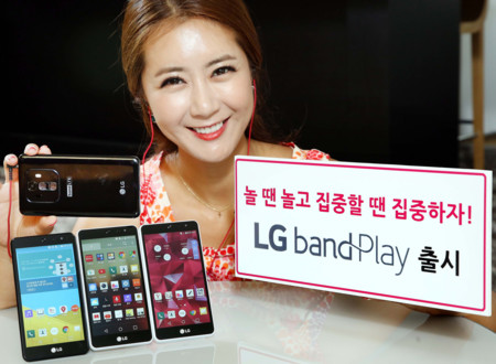 LG Band Play sube el nivel en sonido y cámara en la gama media