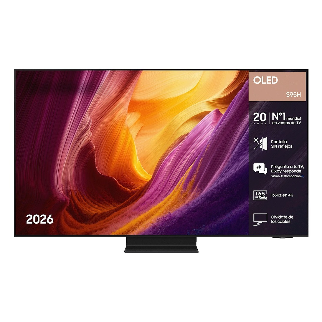 TV 55" OLED S95H 4K SIN reflejos Samsung Vision AI Smart TV 2026