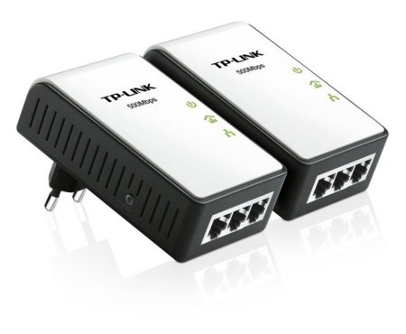 TP-Link TL-PA4030KIT, adaptador PLC de 500Mbps y tres puertos Ethernet