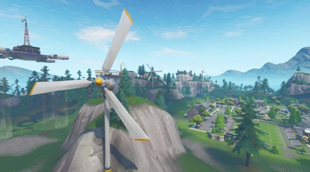 Desafío Fortnite: visita distintas turbinas eólicas en una misma partida. Solución