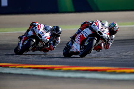 Danilo Petrucci Scott Redding Pramac Ducati 2016