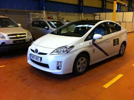 Toyota Prius taxi GLP