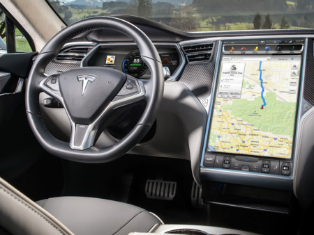 Tesla Model S interior