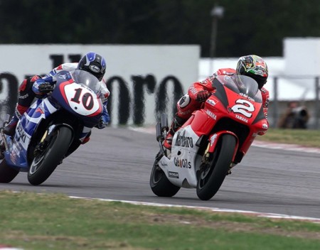 Max Biaggi Kenny Roberts Jr